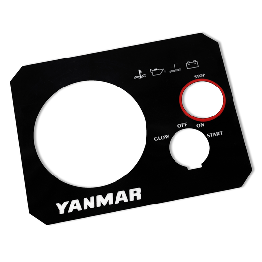 Instrument Panel Faceplate for YANMAR | Type B