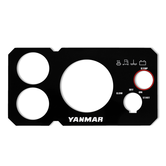Instrument Panel Faceplate for YANMAR | Type C