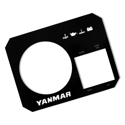 Instrument Panel Faceplate for YANMAR | Type B Lagoon