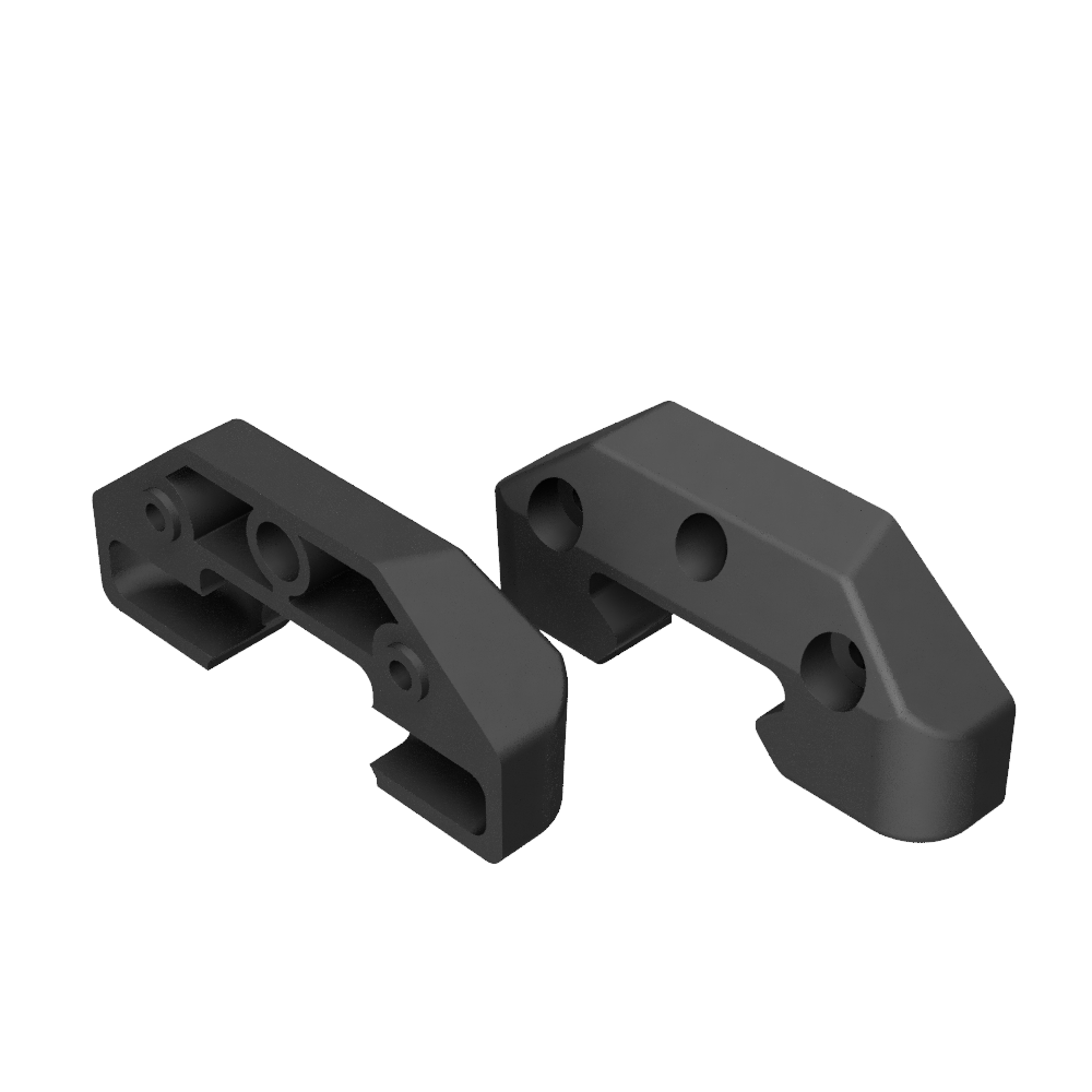 Compatible for Harken Big Boat Traveler Car End Caps — Set of 2 Part No. HBB48