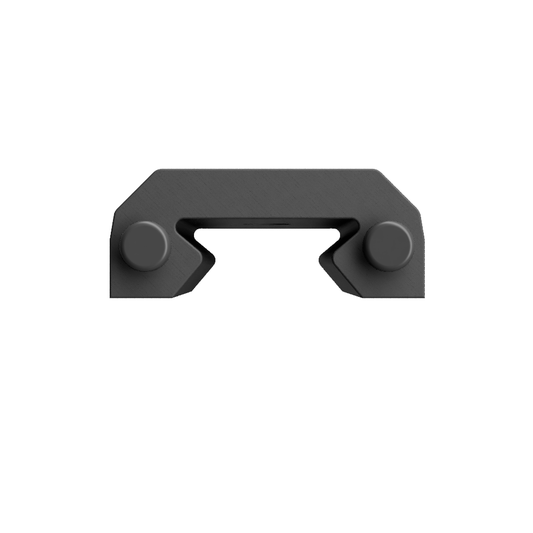 Compatible  for Harken 27 mm access rail car  - End stops  set of 2  part no IN9561.CLEAR