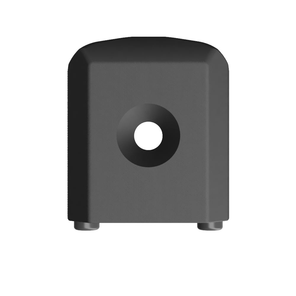 Compatible  for Harken 27 mm access rail car  - End stops  set of 2  part no IN9561.CLEAR
